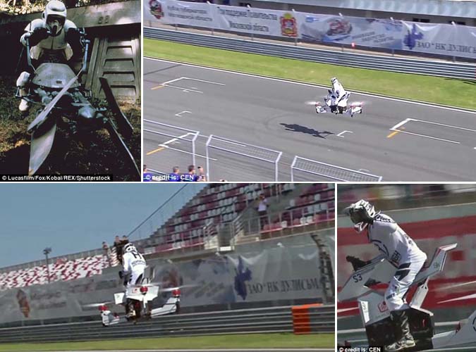 Kendaraan Speeders `Return of the Jedi` di Dunia Nyata